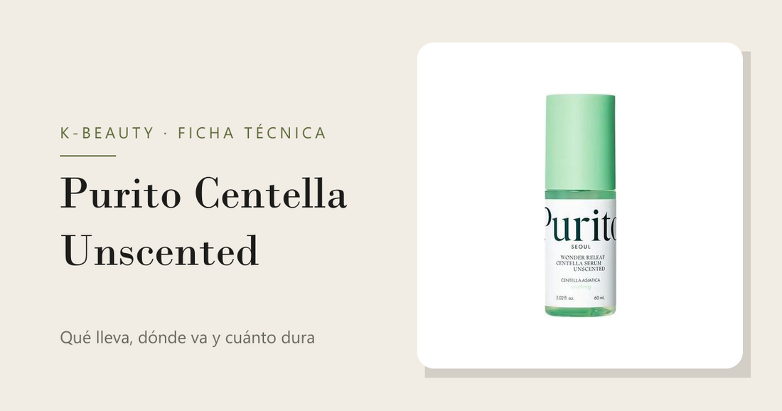 Purito Centella Serum Unscented: qué lleva y cómo usarlo