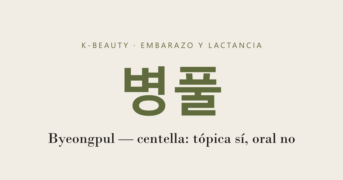 Centella asiática en embarazo y lactancia: ¿es segura?