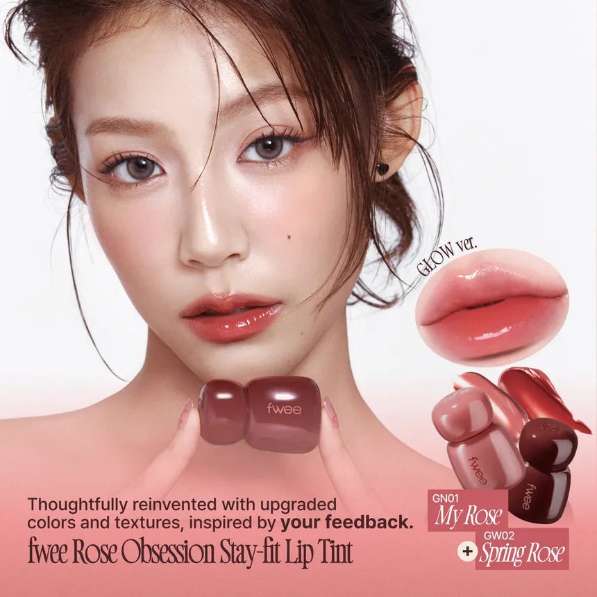FWEE - Rose Obsession Stay - Fit Lip Tint - True - Yeppo