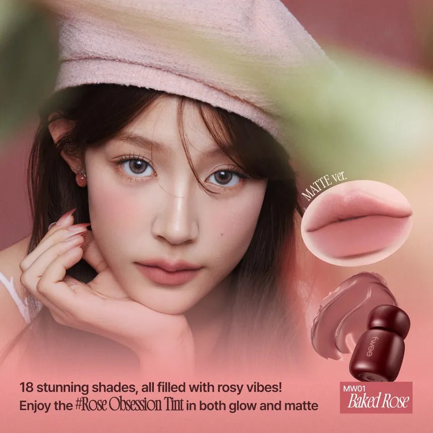 FWEE - Rose Obsession Stay - Fit Lip Tint - True - Yeppo