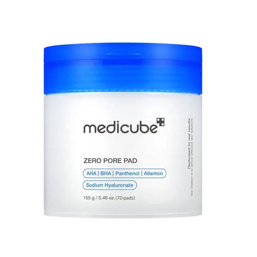 MEDICUBE - Discos de Algodón con Tónico Zero Pore Pad 2.0 - True - Yeppo