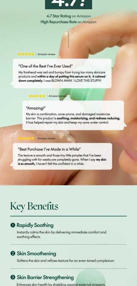 Purito SEOUL - Sérum Wonder Releaf Centella Serum Unscented - 60 ml - True - Yeppo