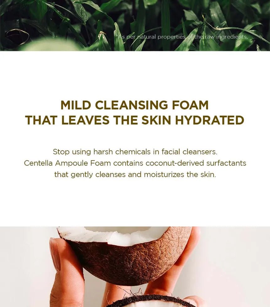 SKIN1004 - Espuma de Ampolla de Centella Madagascar Centella Ampoule Foam - True - Yeppo