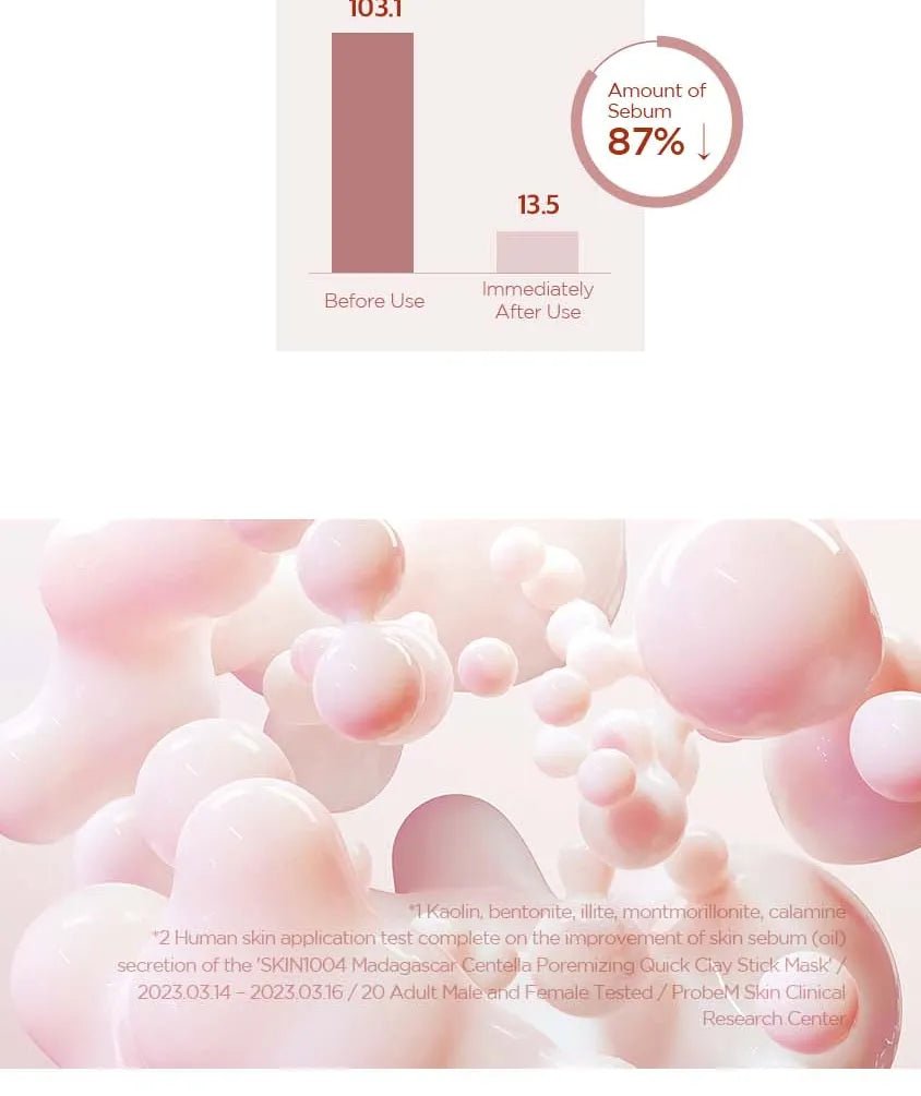 SKIN1004 - Mascarilla de Arcilla Madagascar Centella Poremizing Quick Clay Stick Mask - True - Yeppo