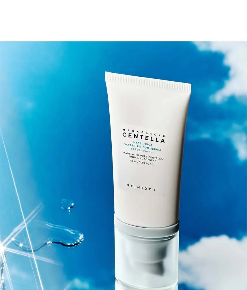 SKIN1004 - Protector Solar Madagascar Centella Hyalu - Cica Water - Fit Sun Serum - True - Yeppo