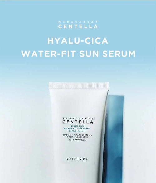 SKIN1004 - Protector Solar Madagascar Centella Hyalu - Cica Water - Fit Sun Serum - True - Yeppo
